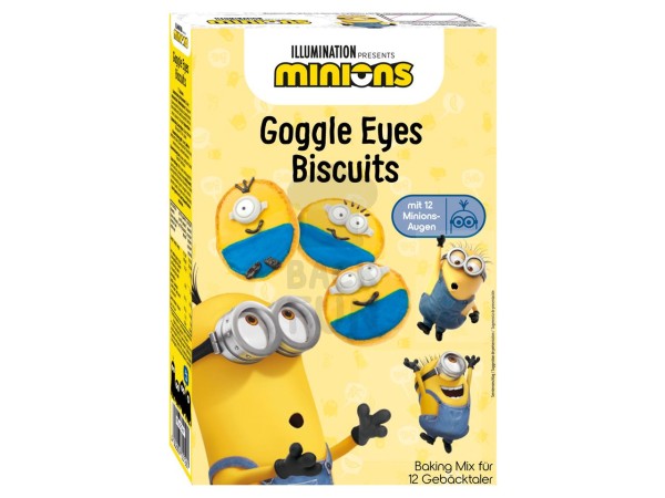 Backmischung Minions Goggle Eyes Biscuits 372g
