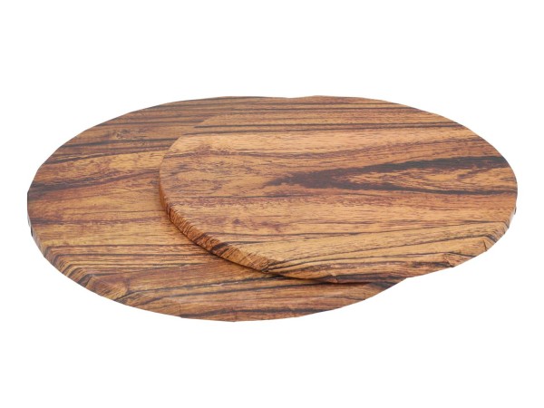 Kuchenplatte 12mm Holz Rund Ø 25cm
