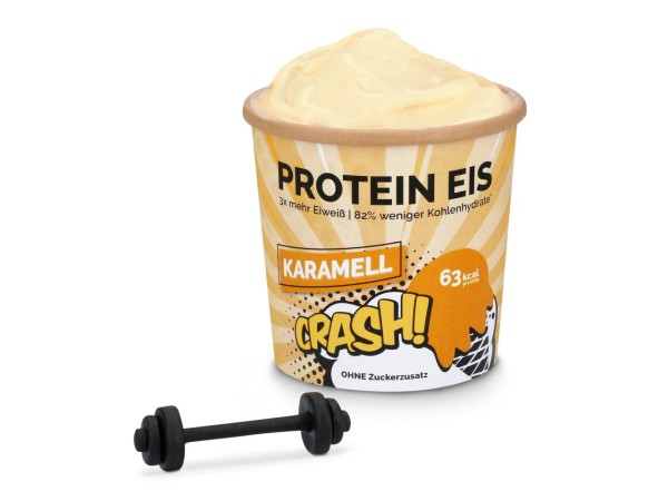 Protein Eispulver Karamell 65g