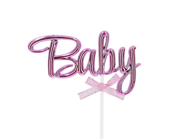 Cake Topper Baby Pink