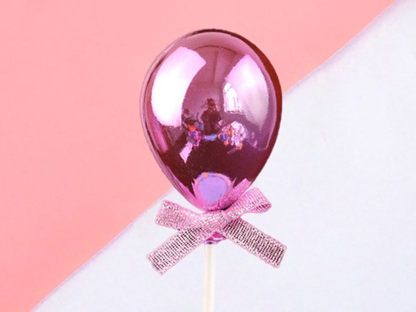Cake Topper Ballon Pink