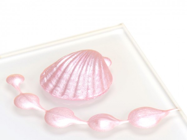 Metallic Perlmutt Baby Pink Lebensmittelfarbe