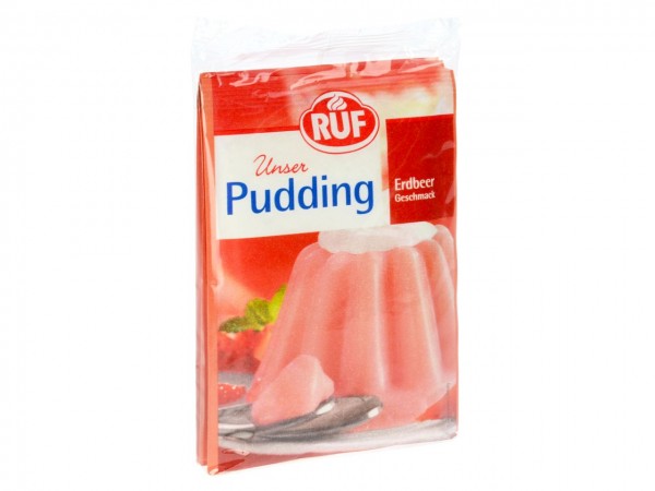 Pudding Erdbeer 3er Pack 3x38g