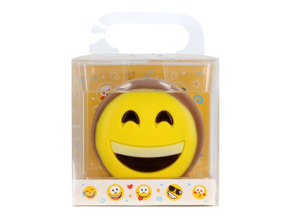 Schokoladen Smiling Face in Geschenkpackung