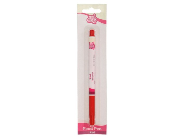 Edible FunColours Brush Food Pen - Red - FunCakes