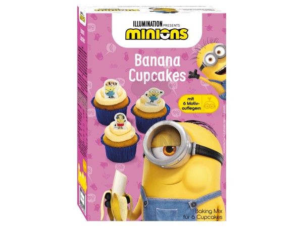 Backmischung Minions Banana Cupcake 412g