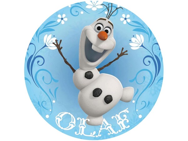 Tortenaufleger Frozen Olaf rund 20cm