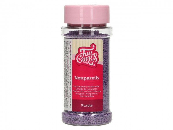 Zuckerperlen Nonpareils - Purple 80g