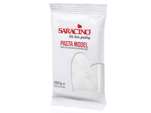 Weisser Modellierfondant Saracino Pasta Model - 250g