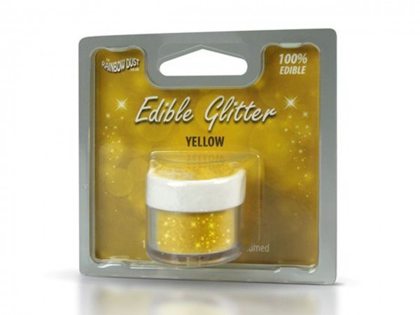 Edible Glitter - Yellow - 5g RD