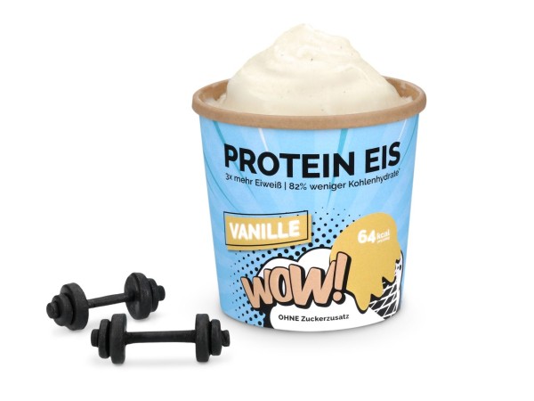 Protein Eispulver Vanille 65g